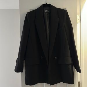 Zara Oversized Black Blazer